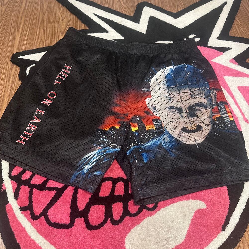 Supreme Hellraiser Mesh Short – Black – Large – Used